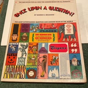 “One Upon a Question,” oversized Paperback